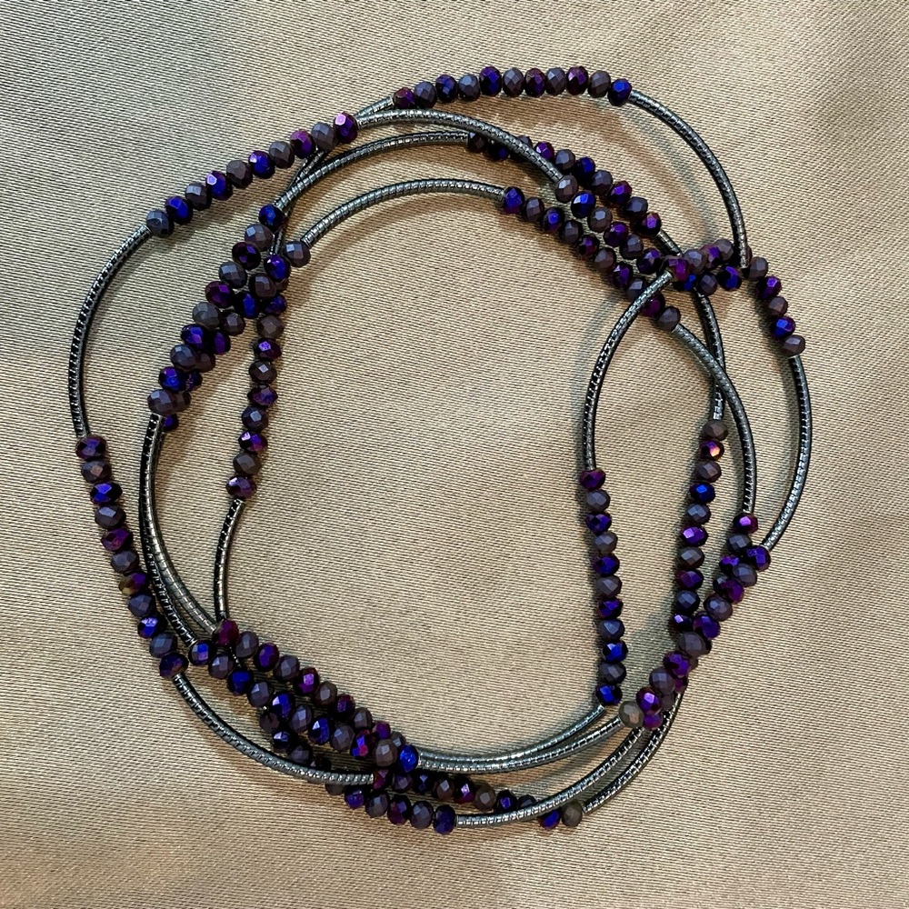 Scout Amethyst Wrap Bracelet/Necklace - Picture 5 of 7